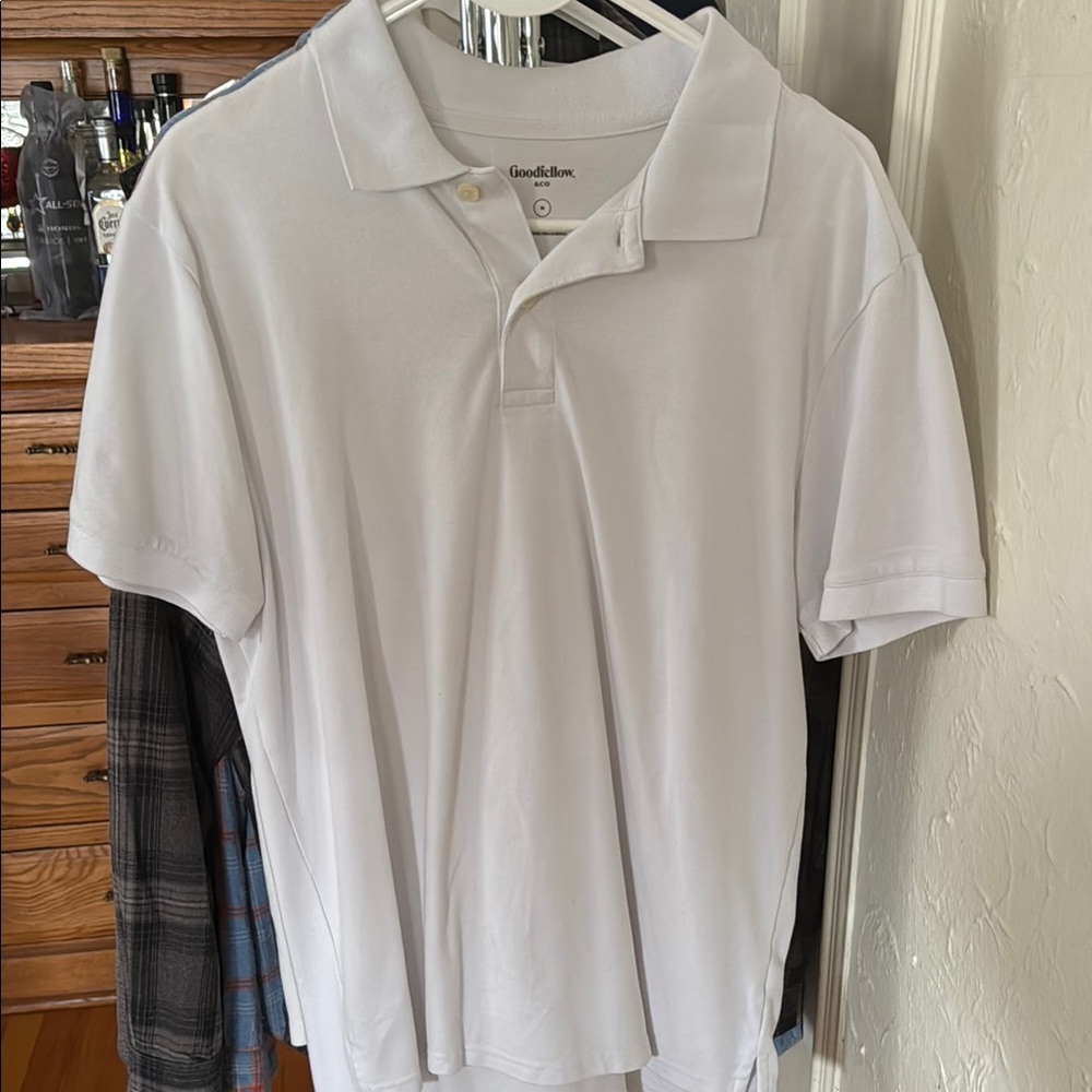 Goodfellow & Co White Polo Shirt